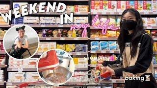 WEEKEND IN MY LIFE | shopping, baking & badminton!