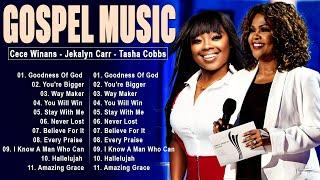 GOODNESS OF GOD  Greatest Black Gospel Songs With Lyrics ⭐ CeCe Winans, Tasha Cobbs, Jekalyn Carr