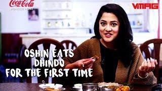 Oshin eats DHINDO for the FIRST time