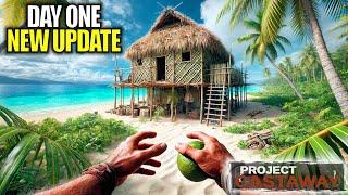 Day 1 New ways of Building Our Base | Project Castaway Gameplay | Part 1