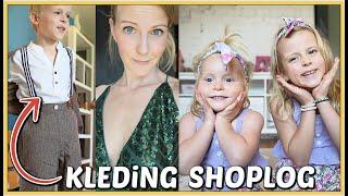 CHAOTiSCHE MEGA KLEDiNG SHOPLOG  MET 4 KiDS  | Bellinga Vlog #2537