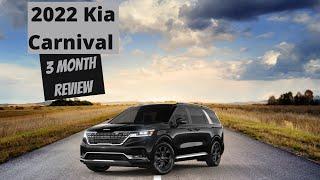 2022 Kia Carnival 3 Month Review Family of SIX! | Josh Cobb