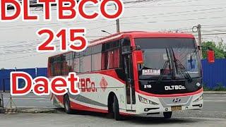 DLTBCO BUS NO 215  NEW REHAB TRIP DAET#dltbco #transportation