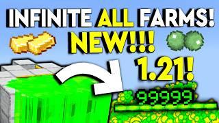 BEST 1.21 XP SLIME GOLD FARM Minecraft Tutorial - FAST & EASY!