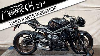 Unveiling the Beast: 2023 Triumph Street Triple 765 RS Disassembled - Mototech271