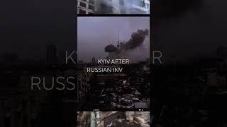 Kyiv before and after russian invasion #stoprussia #stoprussianaggression #standwithukraine #shorts