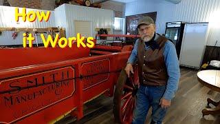 Demonstration of the Smith Manure Spreader Working | Engels Coach Shop