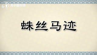 蛛丝马迹米小圈动画成语课