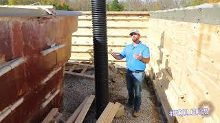Double Pool Project - Drainage Pipe | #Poolguys