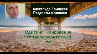 Одитинг - клирование - Что такое Реактивный Ум - Александр Земляков