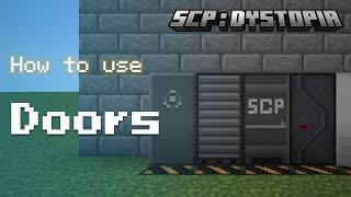 (OUTDATED) Door Tutorial - SCP: Dystopia 2.0+ [Minecraft: Bedrock Edition]