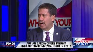 #WhatsYourPoint? - Hot seat with Harris County Commissioner-elect Adrian Garcia