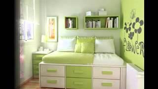 Purple and green bedroom decorating ideas