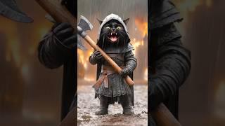 Evil Cat Burns Down Castle #aishorts #catlovers #fantasy