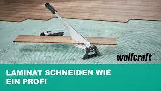 Laminat schneiden wie ein Profi: Präzise & staubfrei | wolfcraft