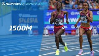 Ethiopia's Diribe Welteji breaks PB and meeting record in Silesia 1500m - Wanda Diamond League