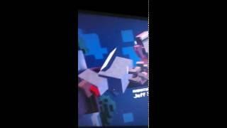 Falling through the sky on Minecraft story mode