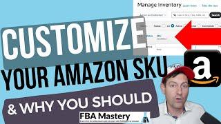 How to customize your Amazon seller SKU (and why you should)