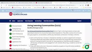 How Tutorium students apply for UIC campus housing