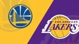 Golden State Warriors vs Los Angeles Lakers NBA preseason live stream