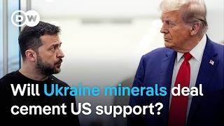 Trump to host Zelenskyy to sign mineral deal with Ukraine | DW News