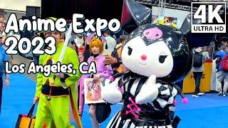 ANIME EXPO 2023 Walking Tour | Los Angeles, CA | Anime Convention Exhibit Hall and Cosplays