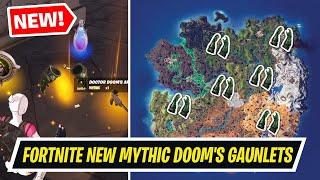 Fortnite Where to Find NEW MYTHIC Doctor Doom's Arcane Gaunlets and Doombot's Siphon Medallion