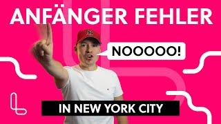 TOP 14 Anfänger-Fehler in NEW YORK  So habt ihr mehr von eurer Reise!