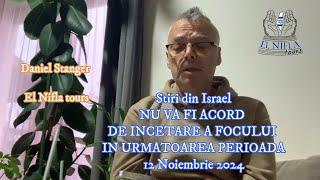 Nu va fi nici un acord de incetare a focului in Israel in urmatoarele zile