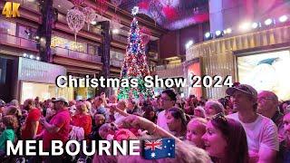 Melbourne Australia Christmas Show 2024 4K Video