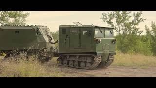 Voyager Defense D12 -  Hybrid Diesel-Electric Articulating Amphibious Transport