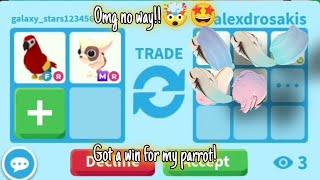 OMG WIN FOR MY PARROT!? |PeppermintBlox| Adopt me|