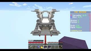 destroying mitefer { a minecraft content youtuber} in the bridge