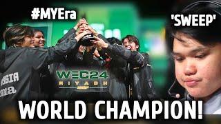 ANOTHER WORLD TITLE! MALAYSIA SWEEPS THE DEFENDING CHAMP PH in the GRAND FINALS OF IESF WEC 2024