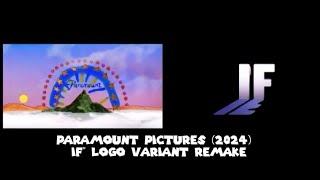 Paramount Pictures (2024) “IF” Logo Variant Remake