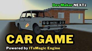 CAR GAME BEING POWERED BY ITSMAGIC ENGINE ON ANDROID