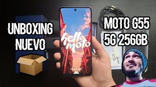 UNBOXING MOTO G55 5G 256GB ROSA 