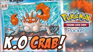 Going ALL IN with KINGLER! | Pokemon TCG Pocket