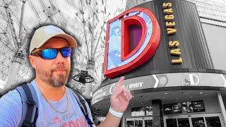 Is The D Las Vegas worth a shot?  I was actually SHOCKED! #vegas #fremontstreet