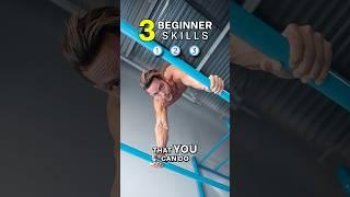 3 Beginner Calisthenics Skills Everyone Can Do! 