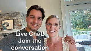 Come join in on the conversation! We are live!