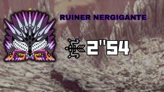 MHWIBTempered Ruiner Nergigante 2'54"68 Bow solo