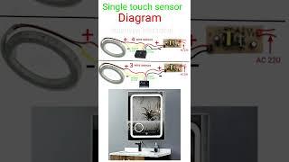 how to make touch sensor light mirror #best motion sensor light ,Led sensor light