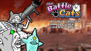 The Battle Cats: No Gacha Save #17 - Random Stage Compilation #1