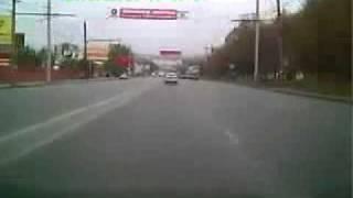 Авария на видеорегистратор - Ололо на субару
