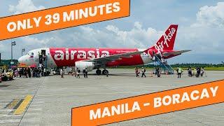 39 MINUTES FLIGHT FROM MANILA TO BORACAY ISLAND VIA AIR ASIA