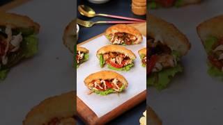 Bread Pockets #breadrecipe #ytshorts #food #shorts #mintsrecipes