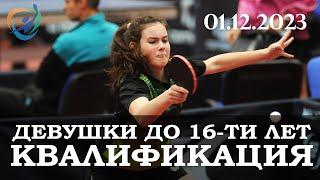 XXIII Турнир Никитина-2023. Девушки до 16-ти лет. Квалификация