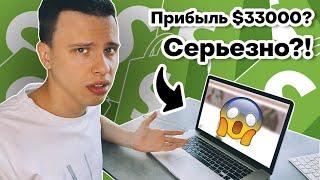   Как Выглядят Магазины с Прибылью $10000+ в Месяц | Shopify Дропшиппинг