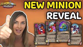 Slysssa Reveals 11 NEW Minions! - Hearthstone Battlegrounds